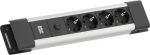 Bachmann CONNECTUS - Steckdosenleiste - 10A micro fuse - Eingabe, Eingang IEC 60320 C14 - output terminals: 3 (power CEE 7/7)