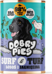 DOBRY PIES Surf & Turf Salmon and lamb - wet dog food - 400g