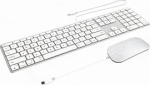 ZAGG WIRED USB-C KEYBOARD MOUS, APPLE SILVER SWISS