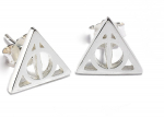 The Carat Shop Ltd Carat Shop Harry Potter - Sterling Silver Deathly Hallows Stud Earrings (SE0054)