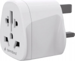Gembird World to UK power adapter plug, 10 A | A-AC-UKMINTF
