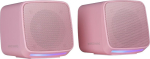 Mars Gaming MSPROP Stereo PC Speaker system 10W / pink