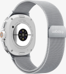 Spigen Spigen Metal Fit, silver - Samsung Samsung Galaxy Watch 8 (40/44/46mm)