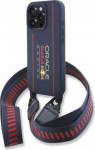 Red Bull RBHMP16L24SISOLRV iPhone 16 Pro 6.3'' hardcase Silicone Strap and Vertical Logo MagSafe navy