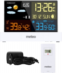 Meteo Weather Station Weather Station METEO SP110B z DCF White