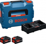 BOS Bosch Starter-Set 2x EXBA18V-80 EXAL18V2-320