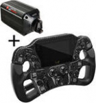 Asetek SimSports Invicta Formula Lenkrad - schwarz + The Forte Wheelbase (18 Nm)