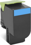 Lexmark Toner Cyan Pages 3.000, XC2132 C, 3000 pages, Cyan, 1