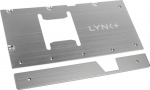LYNK+ 5090 Plate Kit, GPU-Backplate, Palit/Gainward - silber