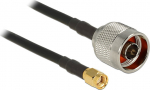 DELOCK HF Adapter N -> RP-SMA CFD200 low loss 0.5m St/St
