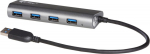 i-tec USB 3.0 Metal HUB Charging - 4 ports with power supply/loading