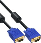 Kabel InLine InLine&reg; S-VGA Kabel, 15pol HD Stecker / Stecker, schwarz, 2m