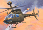Revell liimitav mudel helikopter Bell OH-58D Kiowa 1:72