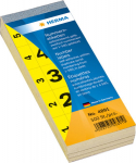 HERMA Number pad self-adhesive 1-500 gelb 28x56 mm