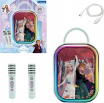 Lexibook Wireless Speaker with Microphone: Frozen Bluetooth Karaoke with 2 Wireless Microphones (25.BTC030FZ)