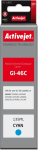 Activejet AC-G46C Ink cartridge for Canon printers, replacement for Canon GI-46C; Supreme; 135 ml; cyan
