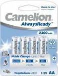 Camelion | AA/HR6 | 2300 mAh | AlwaysReady Rechargeable Batteries Ni-MH | 4 pc(s)