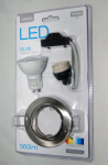Omega LED Spotlight Holder Round Nickel