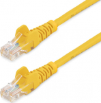 StarTech.com 0.5M YELLOW CAT5E PATCH CABLE, SNAGLESS ETHERNET CABLE - UTP