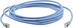 Kramer Electronics Kramer C-Unikat | Cat 6a | U/FTP | Low smoke/halogen | Installationskabel | Blue | 10.7m