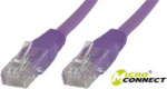MicroConnect Kabel CAT 6 U/UTP 2m PVC Fioletowy (B-UTP602P)