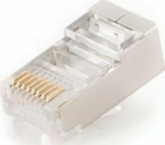 Gembird plug RJ45, FTP - Shielded, kat. 6, 8P8C (50szt.) (PLUG6SP/50)