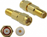 DELOCK Adapter SMA Stecker zu RP-SMA Buchse 3 GHz