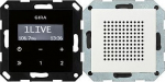 GIRA 228003 - Clock - Digital - FM - 87.5 - 107.9 MHz - 4 W - 8 Ohm