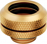 Corsair Fitting (hard tube),XF Hardline 4-pack (14mm OD compression; gold)