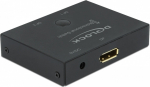 Delock DisplayPort 2 - 1 Switch bidirectional