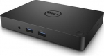 DEL Dell WD15 180W, Kabelgebunden, USB 3.2 Gen 1 (3.1 Gen 1) Type-C, 3.5 mm, USB Typ-A, 10.100.1000 Mbit/s, Schwarz