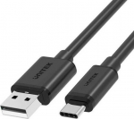 Unitek USB-A - USB-C 1.5m czarny - Unitek przew&oacute;d USB-A 2.0 - USB-C 1.5 m C14067BK