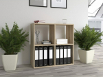 Topeshop MALAX 2X2 SONOMA living room bookcase