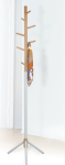 Coat rack FOREST 44x49xH166cm, white