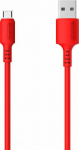 Cable USB Somostel USB-A - microUSB 1.2 m Red (SMS-BP06 USB - micro USB Red)