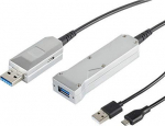 ShiverPeaks USB Extension optical 3.0- 3.0 A Stecker auf 3.0+ Micro B - Digital/Data