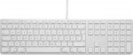 LMP 17598 - Full size (100%) - Kabelgebunden - USB - QWERTY - Silber