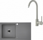 Deante Zorba sink + standing battery (ZQZBS113)