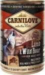 CARNILOVE Into the Wild Lamb&Wild Boar - Wet dog food - 400 g