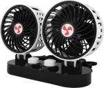LTC Car double fan 24V 2x5&rdquo;