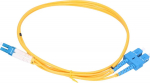 Extralink SC/UPC-LC/UPC Patch Cable, PVC, Single Mode, Duplex, G652D, 3mm, 2m