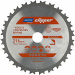 Norton Clipper NORTON PIŁA TARCZOWA 216mm x 30mm x 24z DREWNO I KOMPOZYTY ATB Neg (2.8 / 1.8) N70184608056