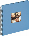 Walther Fun oceanblue 30x30 50 black Spiral Pages SA110U