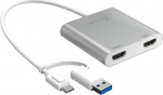 j5create USB-C TO DUAL HDMI, MULTI-MONITOR ADAPTER