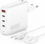 Loader 4smarts 4smarts Ladeger&auml;t GaN Flex Pro 100W 3 USB-C+1 USB-A, wei&szlig;