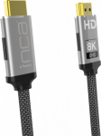 INCA HDMI-Kabel2.1 8K 48Gbit/s 7680x4320@120Hz 1.50m gr retail