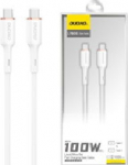 Dudao L7SCC USB-C til USB-C kabel 100W 1m Beige