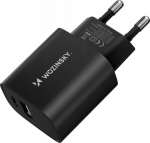 Wozinsky Charger Wozinsky WGWCB Mains Charger USB-A USB-C 20W - czarna