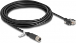 Delock Netzwerkkabel - 8 pin M12-X (W) zu RJ-45 (M)