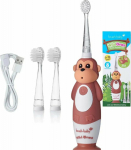 Brush-baby toothbrush WildOnes Monkey Brązowa